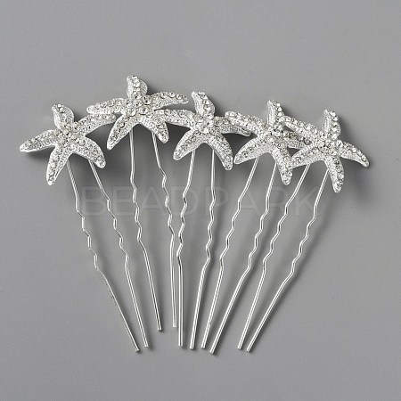 Wedding Bridal Hair Forks OHAR-WH0021-13C-S-1