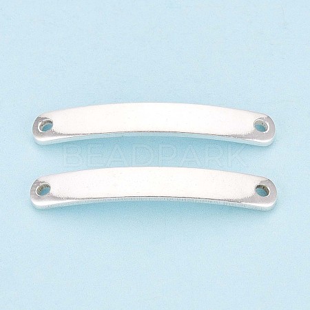 925 Sterling Silver Connector Charms STER-N016-96S-1