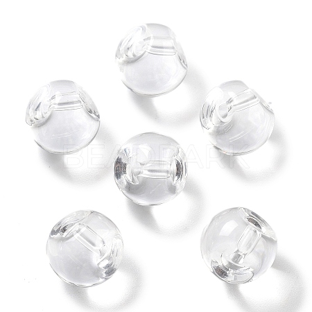 Acrylic Beads X-OACR-U005-08B-1
