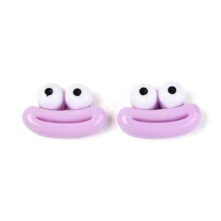Opaque Resin Decoden Cabochons RESI-N051-15B-1