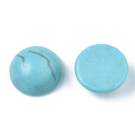 Synthetic Turquoise Cabochons TURQ-S291-03A-01-1
