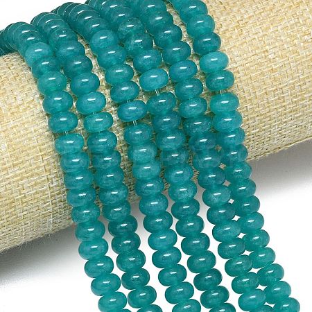 Natural Malaysia Jade Beads Strands G-B165-G01-5x8mm-14-1