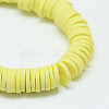 Handmade Polymer Clay Bead Strands CLAY-T002-6mm-01-3