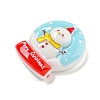 Christmas Opaque Resin Decoden Cabochons RESI-U006-05F-2