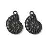 Ion Plating(IP) 304 Stainless Steel Pendants STAS-I105-42B-1