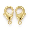 Brass Lobster Claw Clasps KK-903-G-NF-2