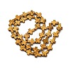 Electroplated Natural Lava Rock Beads Strands G-A256-A01-01B-3