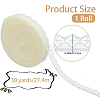 1 Roll Polyester Flower Lace Ribbon OCOR-CY0002-90-2