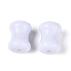Opaque Acrylic Beads MACR-N018-14-2