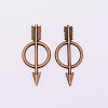 Alloy Cabochons PALLOY-WH0076-48AB-RS-1