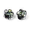 Handmade Foil Lampwork Beads Strands FOIL-T008-06C-3