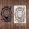 Large Plastic Reusable Drawing Painting Stencils Templates DIY-WH0202-202-2