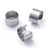 Tarnish Resistant Unisex 304 Stainless Steel Cuff Earrings X-EJEW-P135-03A-1