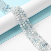 Natural Aquamarine Beads Strands LS-G-E411-19E-4mm-4