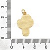 Alloy Enamel Pendants AL-CBAC8B4-02B-G-3