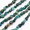 Nuggets Natural Chrysocolla Beads Strands X-G-N0164-10-1