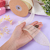10 Yards Sparkle Polyester Glitter Ribbon OCOR-TAC0034-02A-4