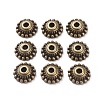 Tibetan Style Alloy Caps MLF1235Y-NF-1