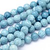 Natural Gemstone Beads Strands X-G-L367-01-6mm-1