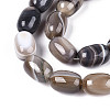Natural Agate Beads Strands G-N356-02A-02-4