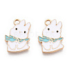 Alloy Enamel Pendants PALLOY-N170-035C-NR-2