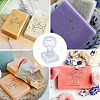 Clear Acrylic Soap Stamps DIY-WH0438-015-3