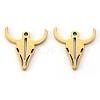 PVD Vacuum Plating 304 Stainless Steel Charms X-STAS-N092-52G-2