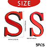 Acrylic Mirror Wall Stickers Decal DIY-CN0001-13B-S-2