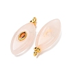 Natural Rose Quartz Pendants GG-CBAA798-04G-01-3