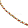 2.5MM Round Nylon Cotton Cord Necklace Making NJEW-C106-01G-3