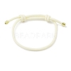 Adjustable Nylon Round Milan Cord Slider Bracelet Making FB-H001-01G-16-1