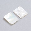 Natural White Shell Mother of Pearl Shell Pendants SSHEL-I024-11-3