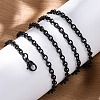 304 Stainless Steel Cable Chain Necklaces STAS-G170-13B-4