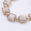 Opaque Glass Beads Strands EGLA-K013-01A-3