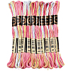 10 Skeins 6-Ply Polyester Embroidery Floss OCOR-CY0002-99H-1