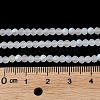 Transparent Glass Beads Strands EGLA-A044-T4mm-MB19-6