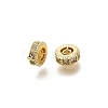 Brass Micro Pave Cubic Zirconia Beads KK-C106-24A-02-1