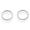 Non-Tarnish 201 Stainless Steel Linking Rings STAS-N090-T04-1-1