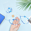 3Pcs Evil Eye Glass Phone Hand Strap Chains HJEW-ME0001-18-3