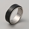 304 Stainless Steel Plain Rotating Finger Ring RJEW-WH0011-10G-EB-1
