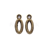 Tibetan Style Alloy Pendants TIBE-S108-108O-AB-NR-1