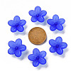 Frosted Acrylic Bead Caps MACR-S371-08A-751-3