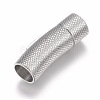 Tarnish Resistant 304 Stainless Steel Bayonet Clasps X-STAS-A035B-8P-3