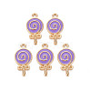 Alloy Pendant Rhinestone Settings ENAM-S121-095D-2
