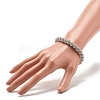 Crystal Rhinestone Ball Beaded Stretch Bracelet for Women BJEW-JB07698-3