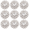 AHADERMAKER 30Pcs Alloy Rhinestone Cabochons ALRI-GA0001-09S-1