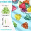 12Pcs 6 Colors 430 Stainless Steel Bead Caps STAS-CJ0002-54-2