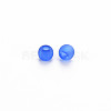 Frosted Transparent Acrylic Beads X-MACR-S371-11A-2