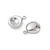304 Stainless Steel Charms SA-CBA11D7-02P-2