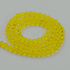 Transparent Glass Bead Strands GLAA-G013-10mm-68-2